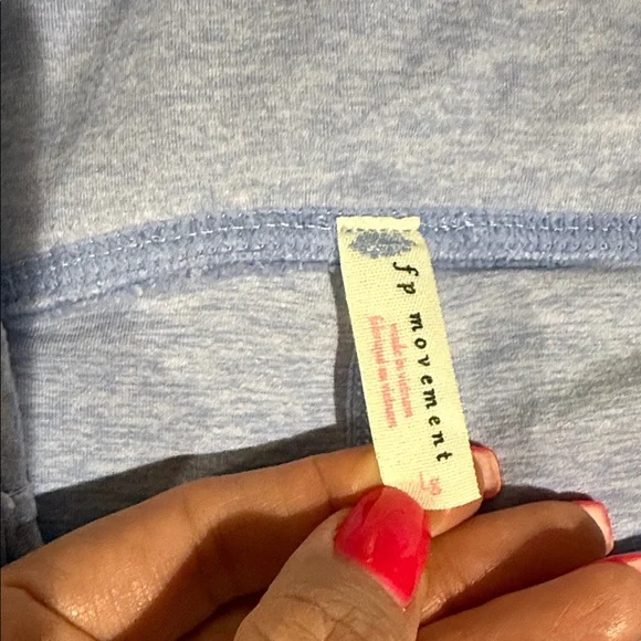 FP Movement by Free People Lavender Seamless Crop Tank & High-Waist Leggings Set - Picture 6 of 11